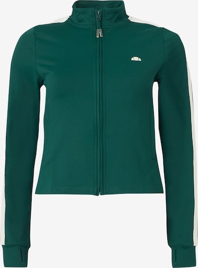 Džemperis 'Banff' iš ELLESSE, spalva – tamsiai žalia / balta, Prekių apžvalga