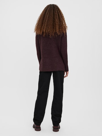 VERO MODA Sweater 'Lefile' in Purple