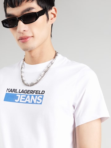 Maglietta di KARL LAGERFELD JEANS in bianco