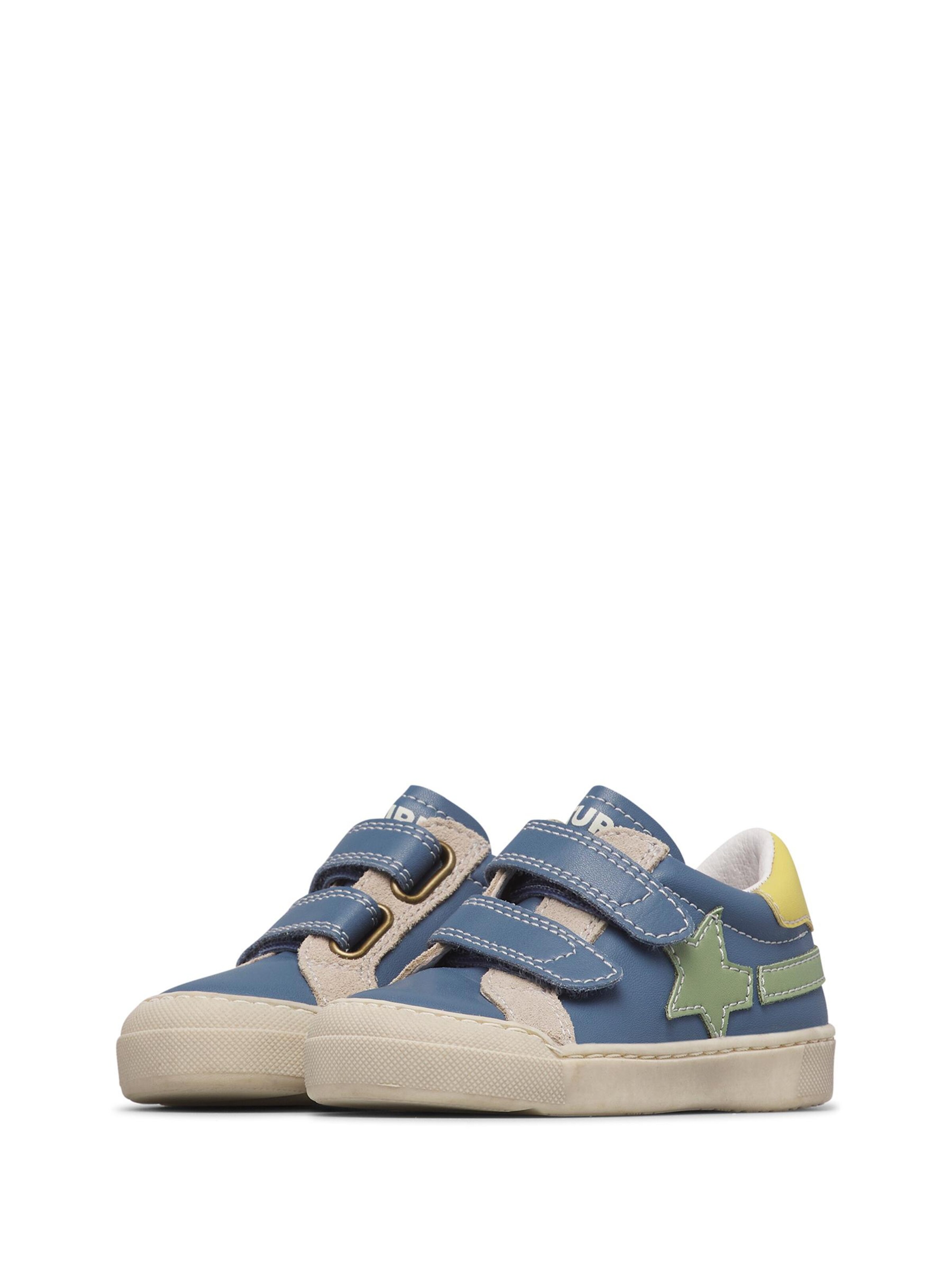 NATURINO Sneakers 'SINGERY LOW VL.' in Blauw