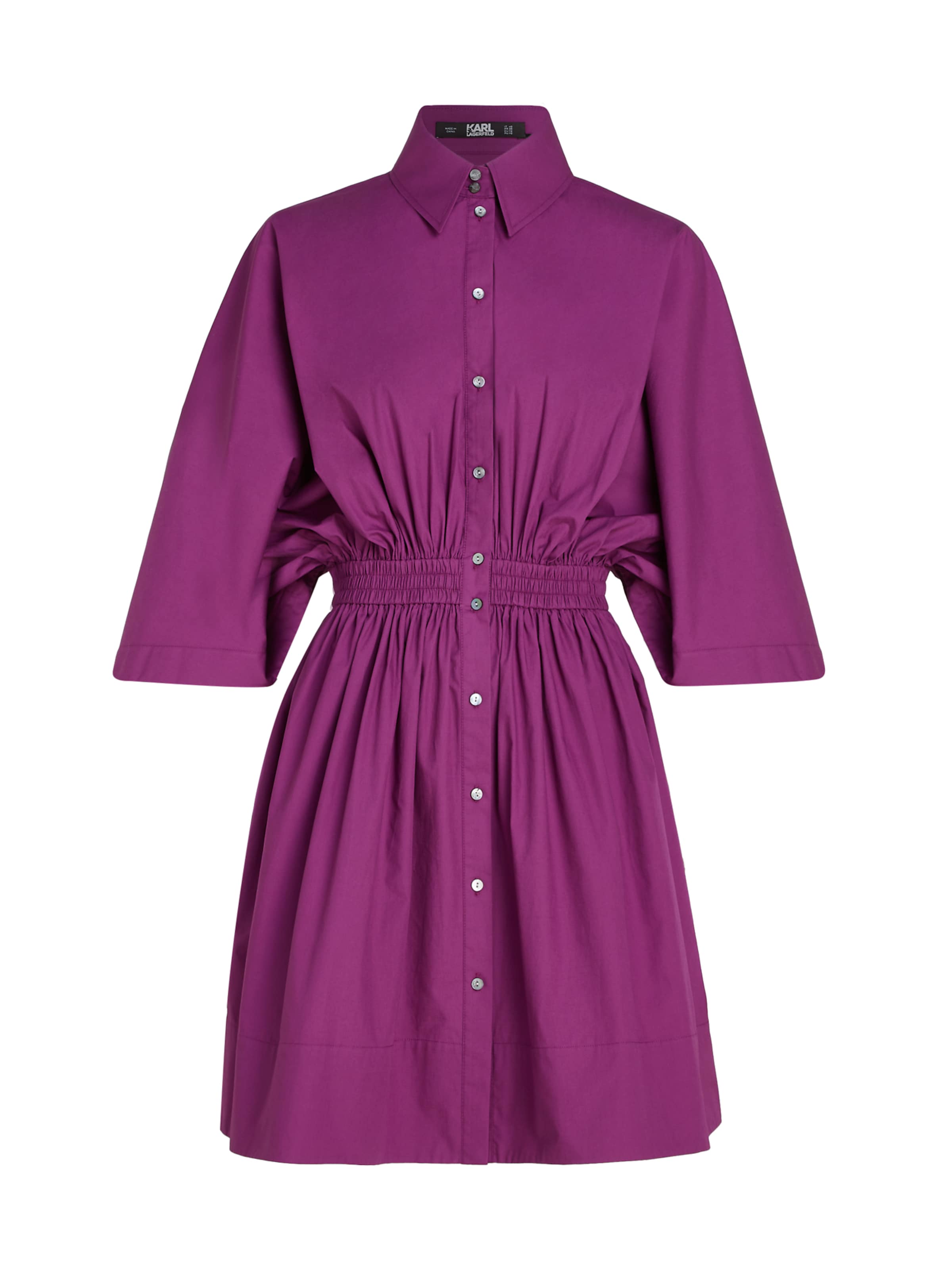 Karl Lagerfeld Kleid in Lila: Vorderseite