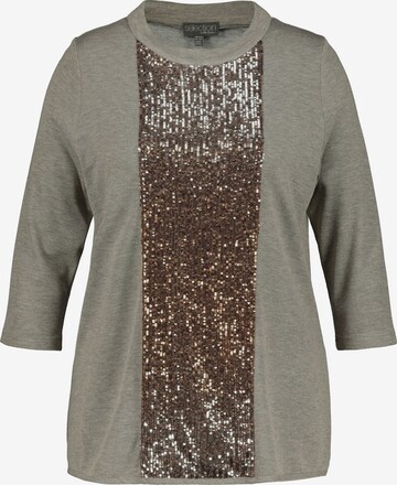 Ulla Popken Shirt in Grey: front