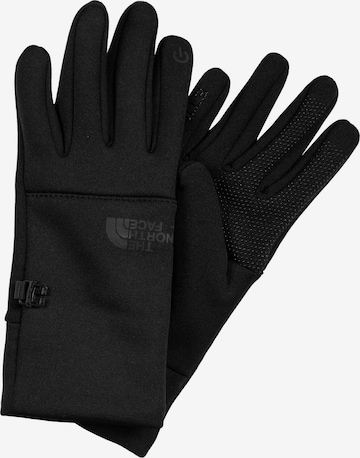 THE NORTH FACE Sports gloves in Black: front