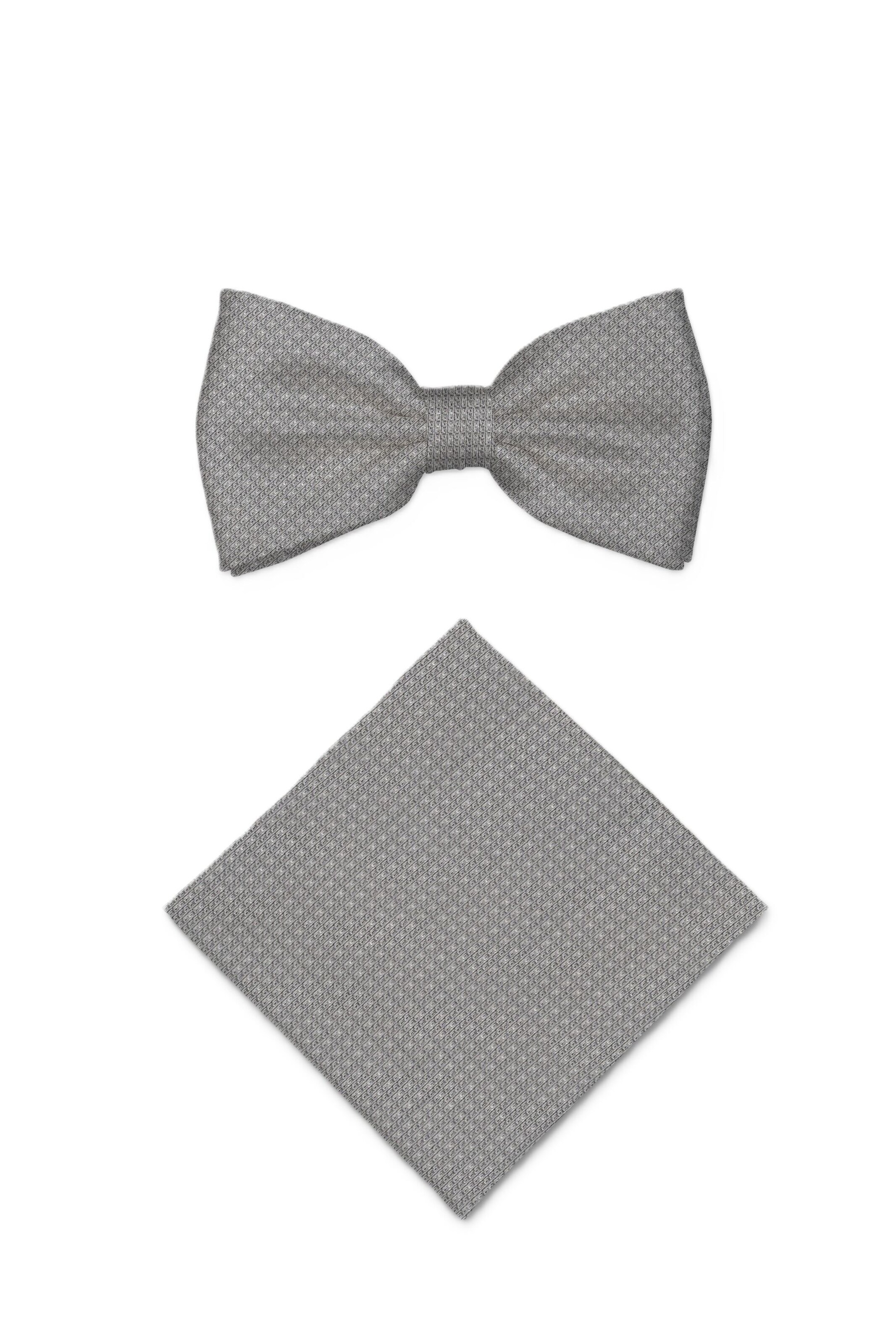 Real Guys Nœud papillon en argent, Vue avec produit