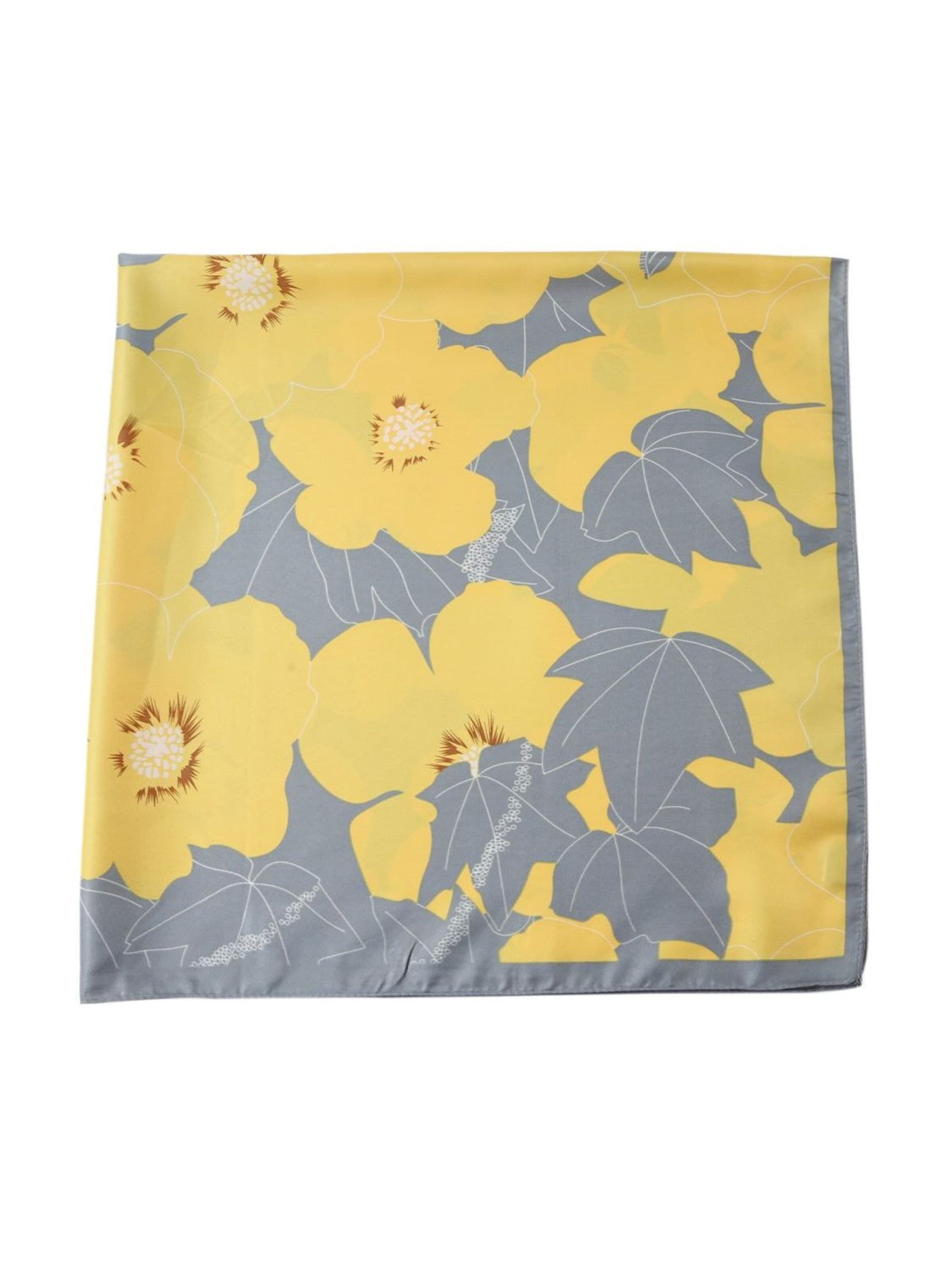 alberto cabale Scarf 'Bigpetale Zoé' in Yellow