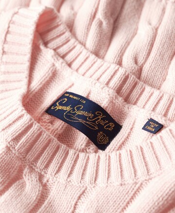 Pull-over Superdry en rose