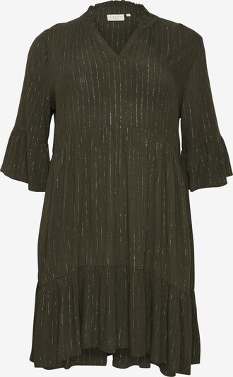 KAFFE CURVE Kleid 'Lio' in dunkelgrün, Produktansicht