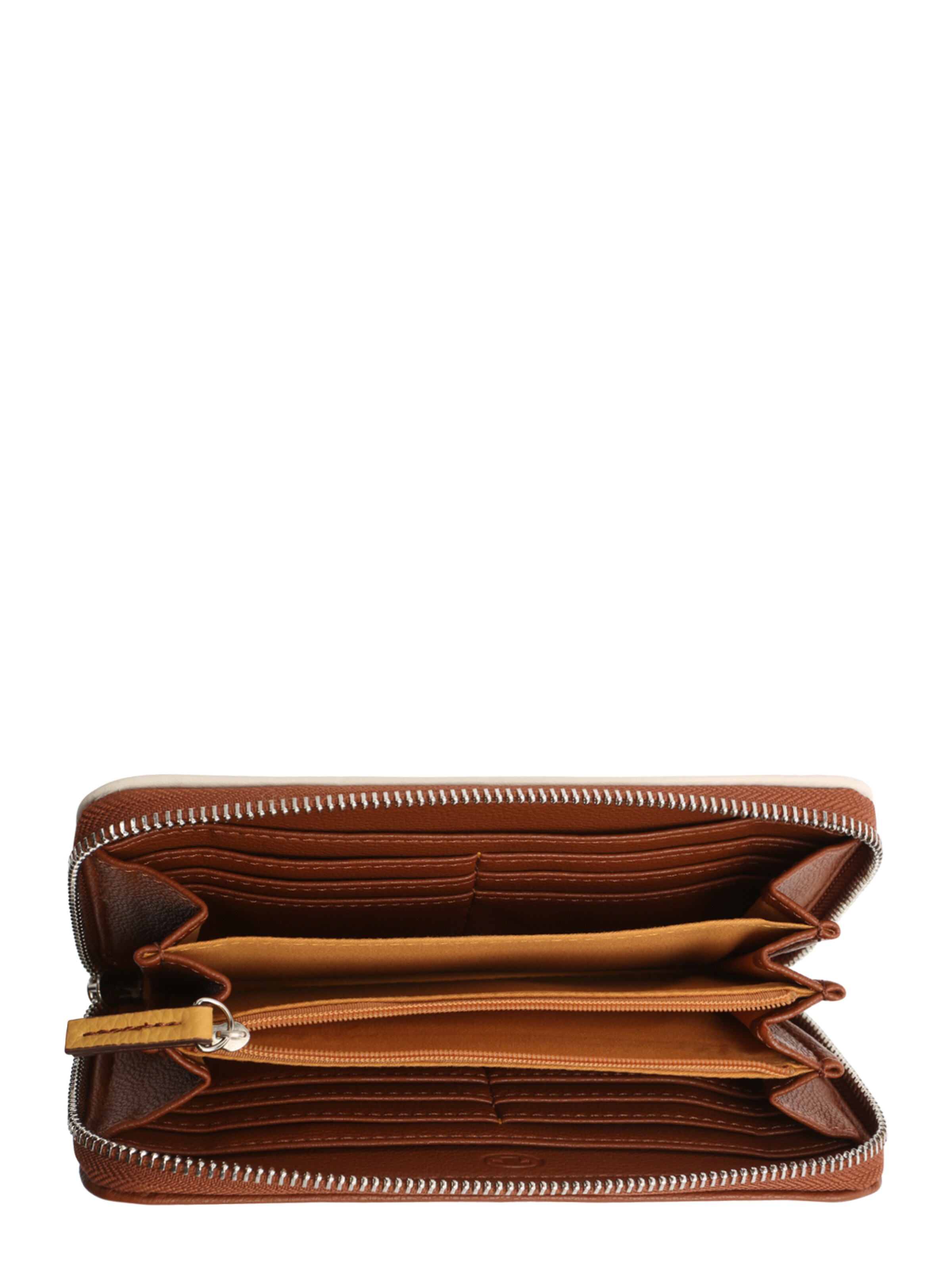 TOM TAILOR Wallet in Brown
