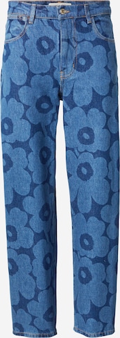 Baggy Jeans di Marimekko in blu: frontale
