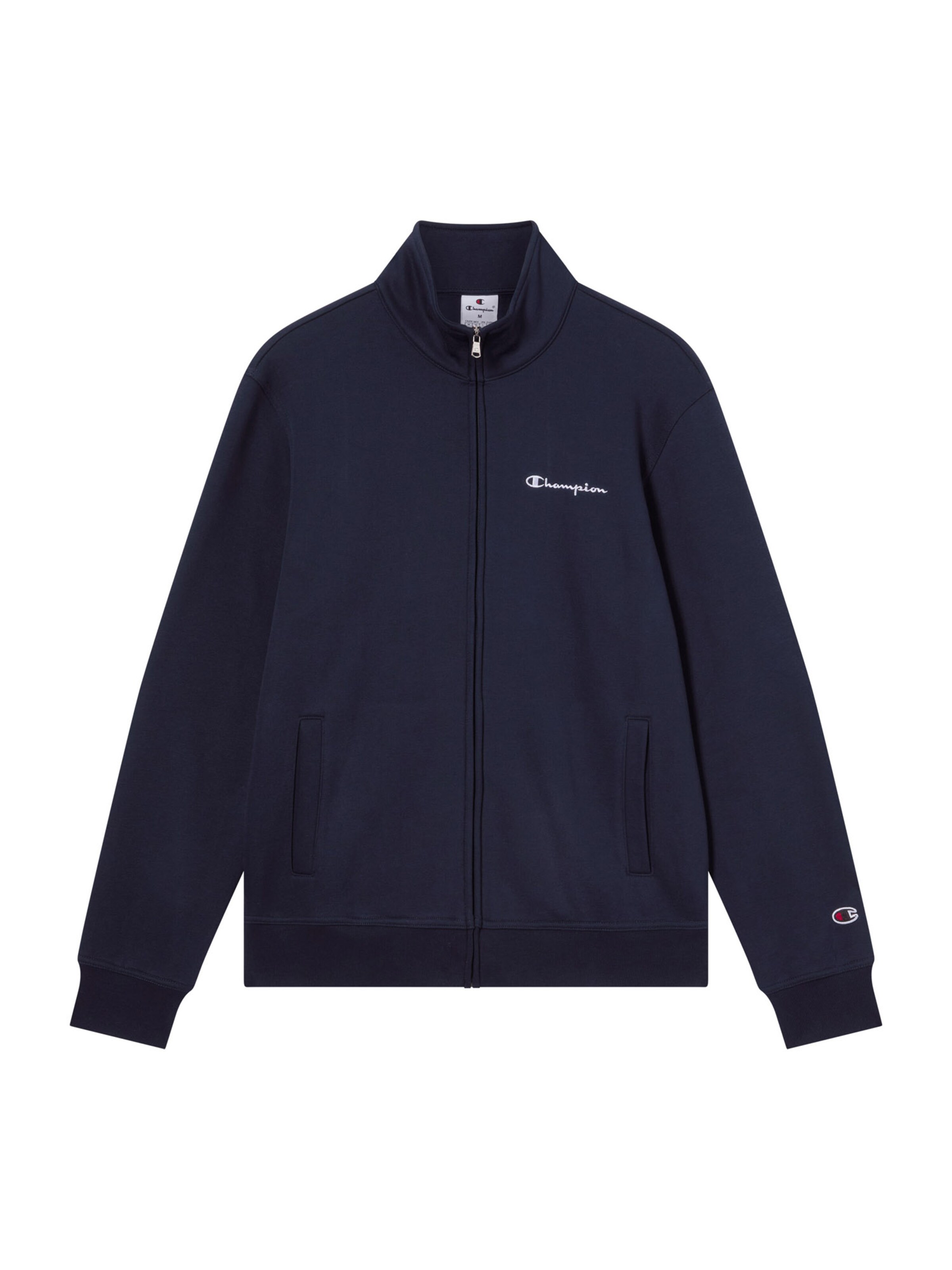 Champion Authentic Athletic Apparel Sweatjacke in navy / weiß, Produktansicht