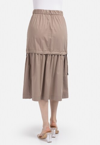 HELMIDGE Rok in Beige