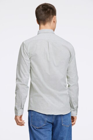 Lindbergh Slim fit Button Up Shirt in Grey