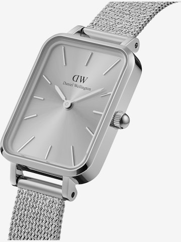 sidabrinė Daniel Wellington Analoginis (įprasto dizaino) laikrodis 'Quadro Unitone Silver S'