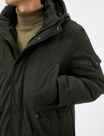 Koton Between-Season Jacket in Green