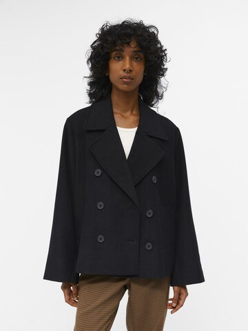 OBJECT Between-Seasons Coat 'Keily' in Black: front