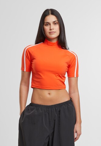 Urban Classics - Camisa em vermelho: frente