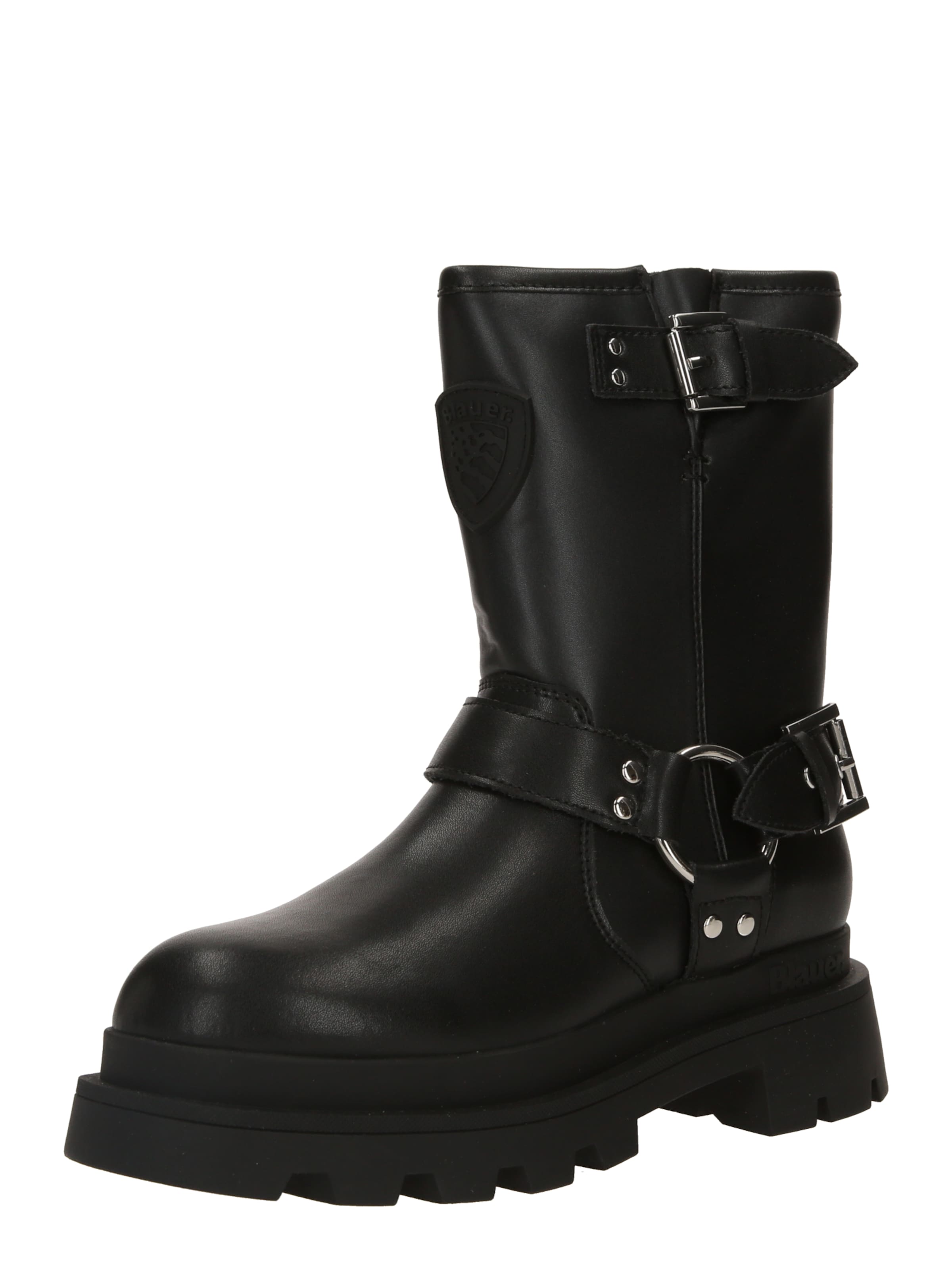 Blauer.USA Boots 'KIMMEL07' in Schwarz: Vorderseite
