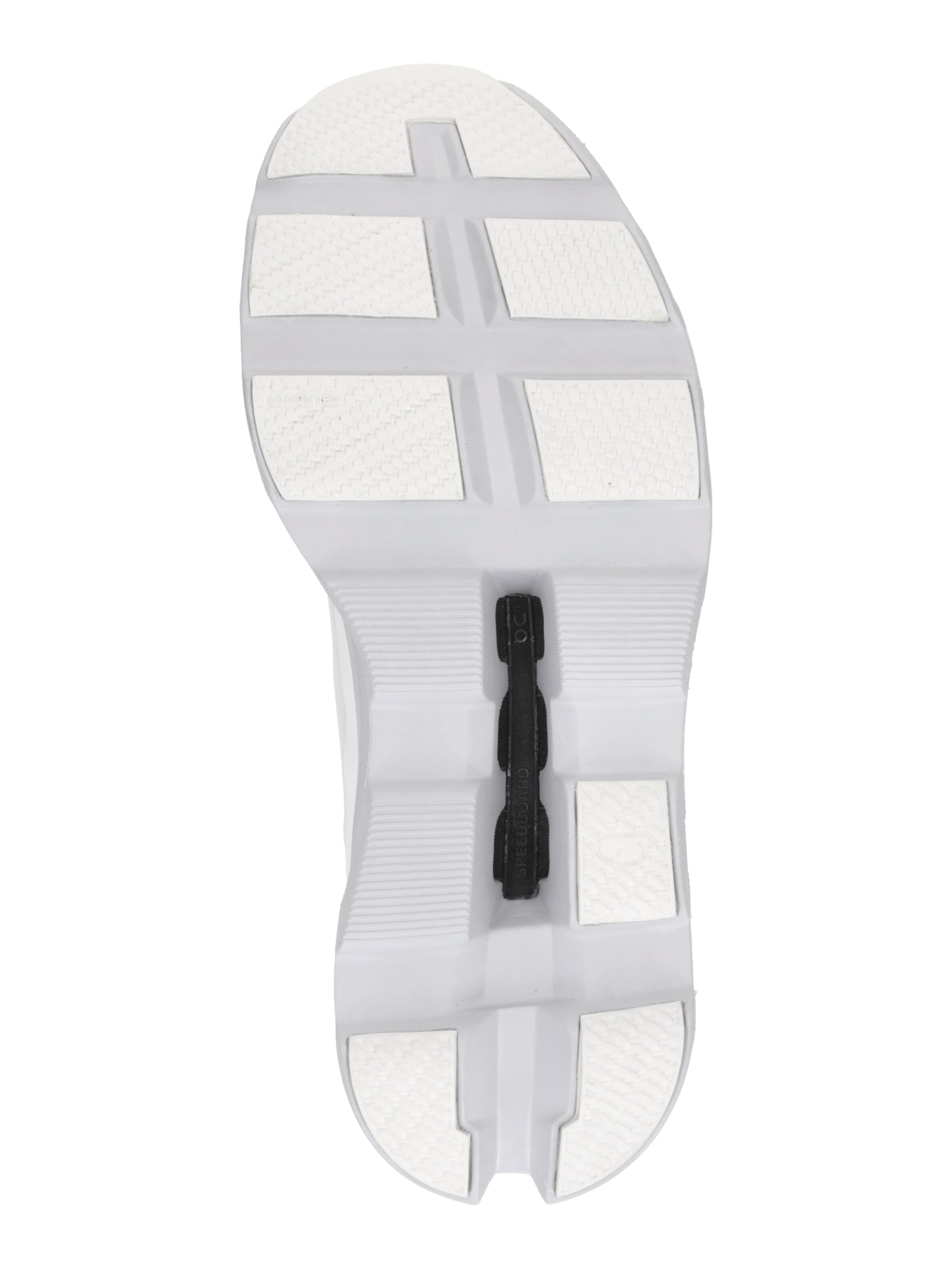 Scarpa da corsa 'Cloudmonster' di On in bianco