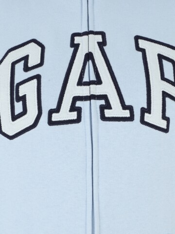 Gap Tall - Sudadera con cremallera 'HERITAGE' en azul