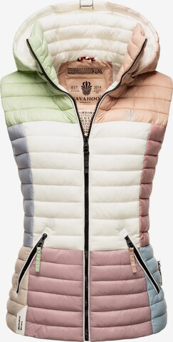 NAVAHOO Bodywarmer 'Shadaa' in Gemengde kleuren: voorkant