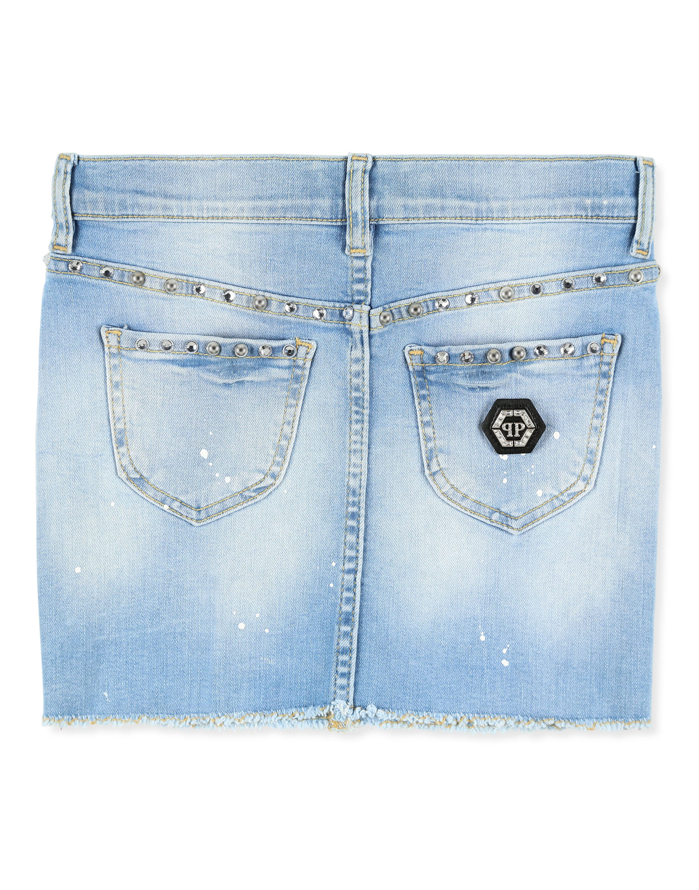 Philipp Plein - Falda en azul