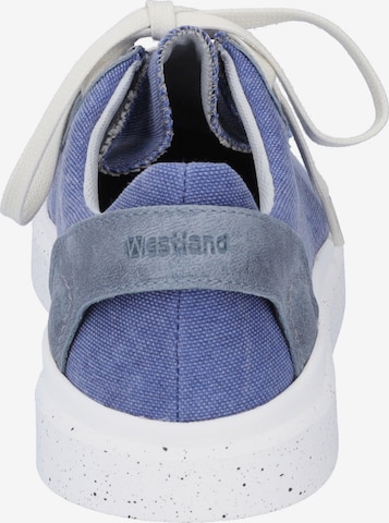 Westland Schnürschuh 'HELSINKI 06' in Blau