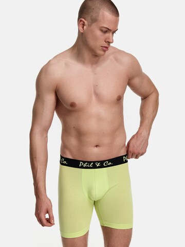 Phil & Co. Berlin Boxer shorts ' Long Boxer Briefs' in Black