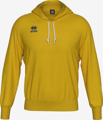 Errea Sports sweatshirt 'JONAS' in Yellow: front