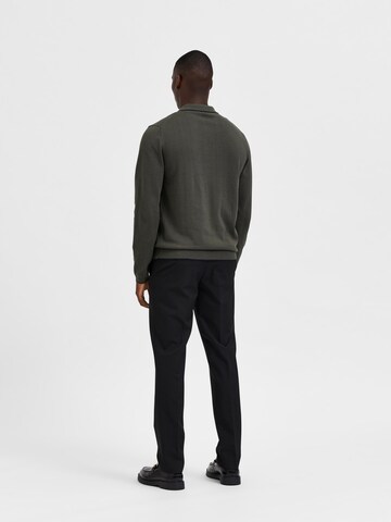 SELECTED HOMME Pullover 'HANK' in Grün