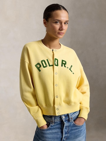 Polo Ralph Lauren Суичъри с качулка в жълто: отпред