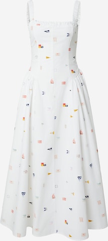 Abercrombie & Fitch Kesämekko värissä valkoinen: etupuoli