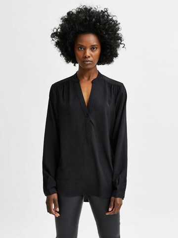 SELECTED FEMME Blus 'MIVIA' i svart