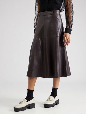 BRUUNS BAZAAR Skirt 'Imma' in Brown: front