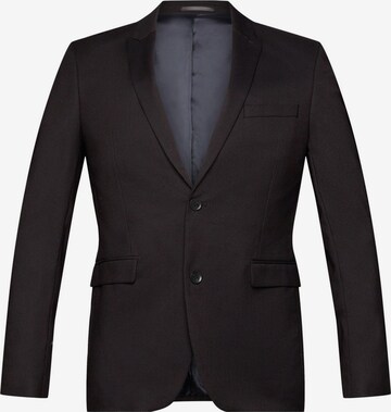 ESPRIT Comfort fit Suit Jacket in Black: front