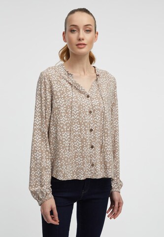Ragwear Bluse in Braun: Vorderseite