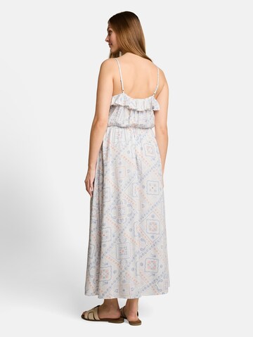 TOM TAILOR DENIM Kleid in Weiß