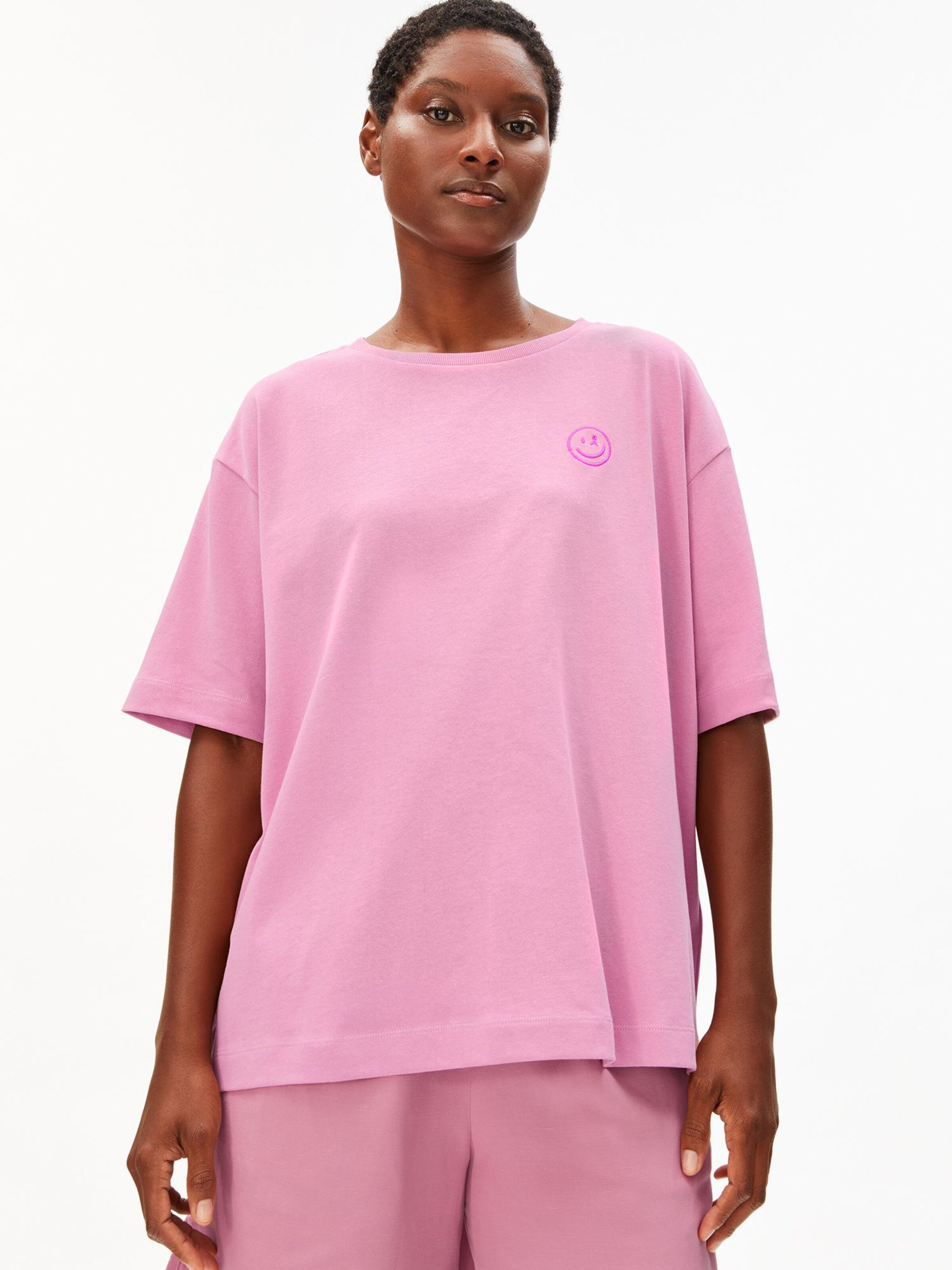 ARMEDANGELS Shirt in Pink: front