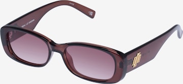 LE SPECS - Óculos de sol 'Unreal!' em castanho: frente