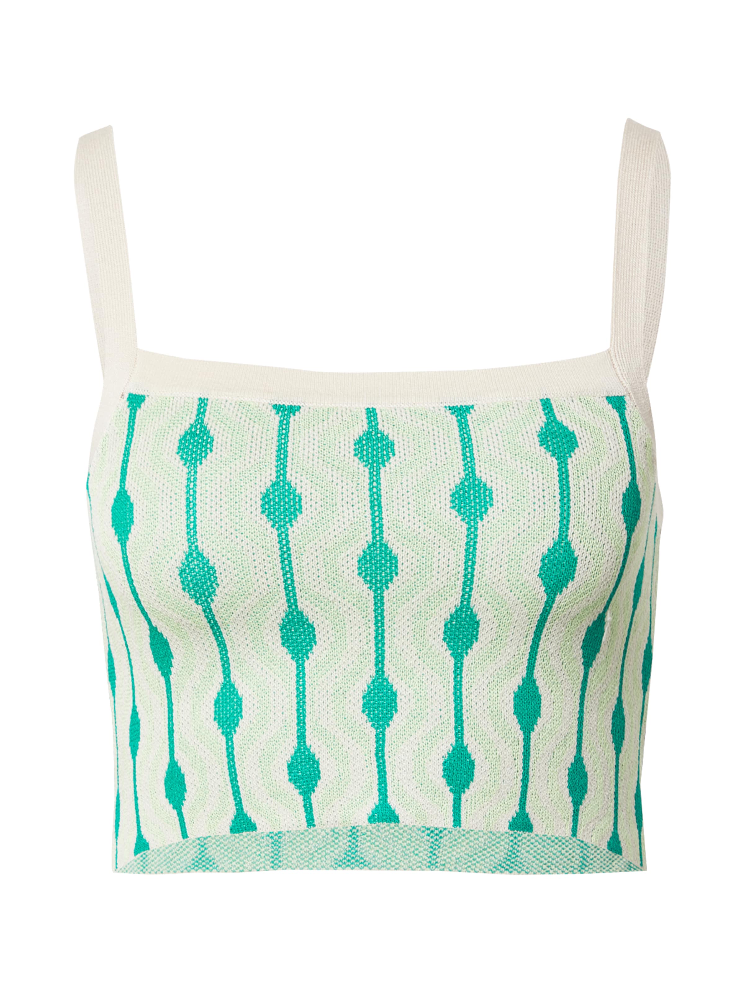 Cotton On Body Knitted Top in Green: front