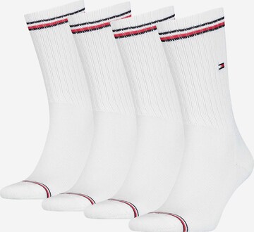 TOMMY HILFIGER Socks in White: front