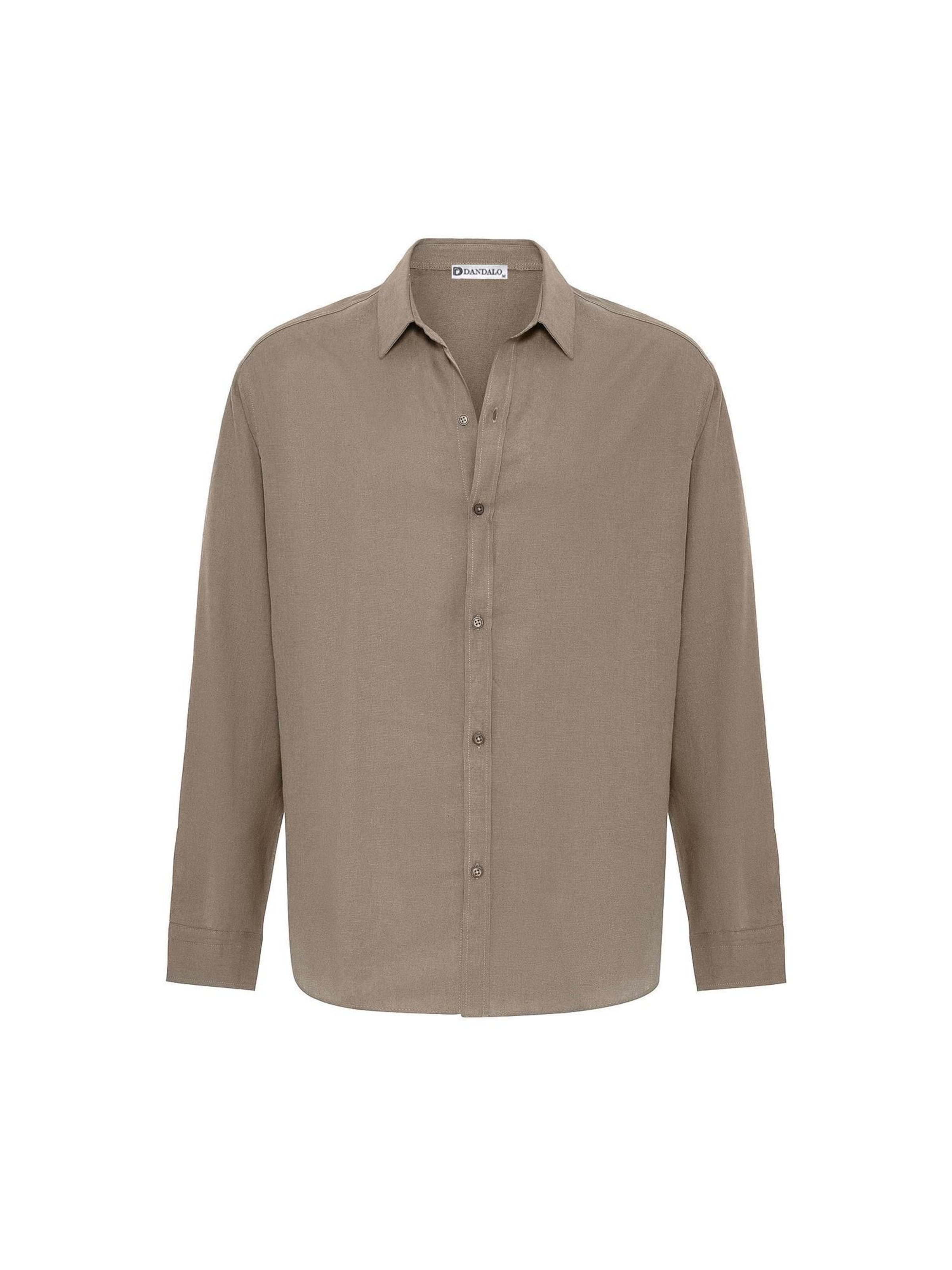 Dandalo Средняя посадка Рубашка в Коричневый: спереди