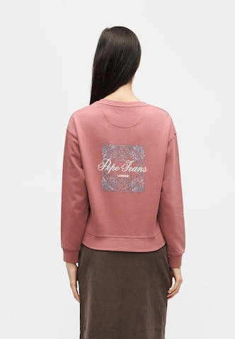 Pepe Jeans Μπλούζα φούτερ 'BANDANA' σε ροζ: μπροστά