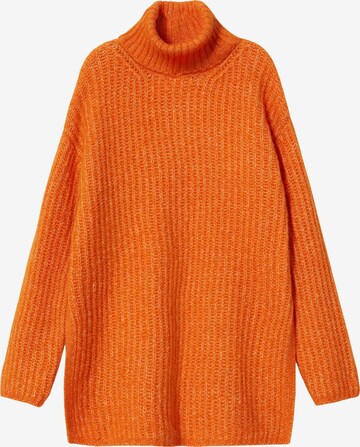 MANGO Sweater 'Fresa' in Orange: front