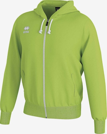 Errea Sports sweat jacket 'JACOB' in Green: front