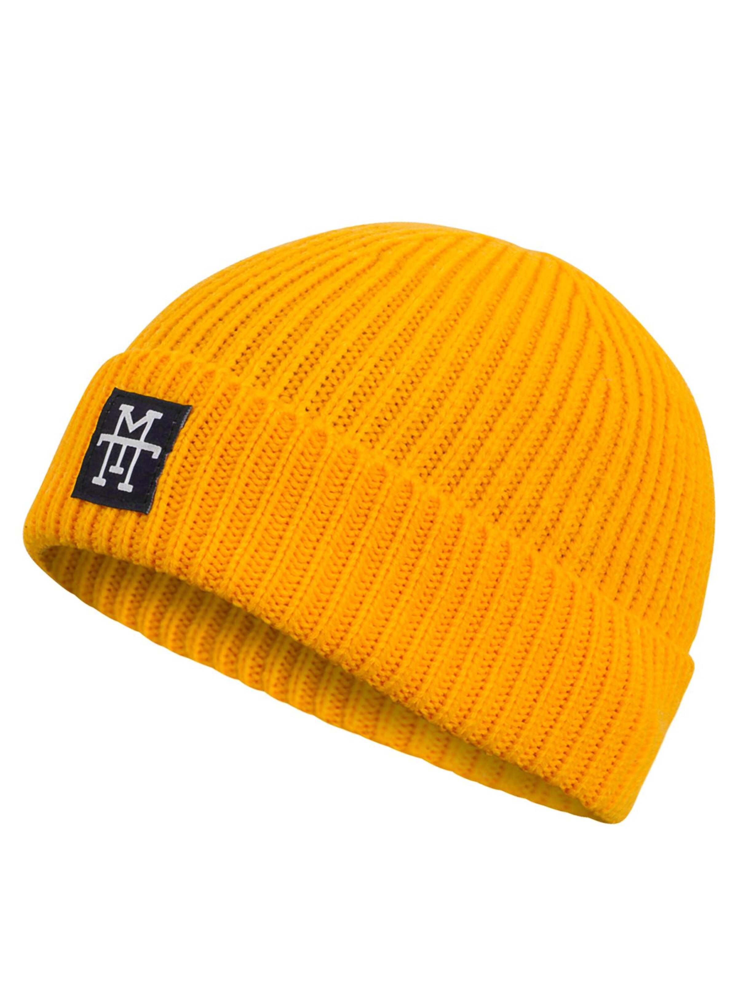 Manufaktur13 Beanie 'Heavy Knit' in Yellow