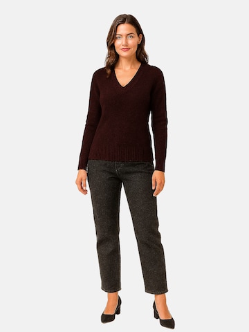 Pull-over CASH-MERE.CH en rouge