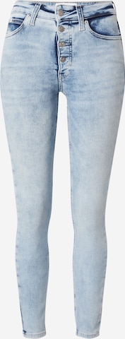 Skinny Jeans de la Calvin Klein Jeans pe albastru: față