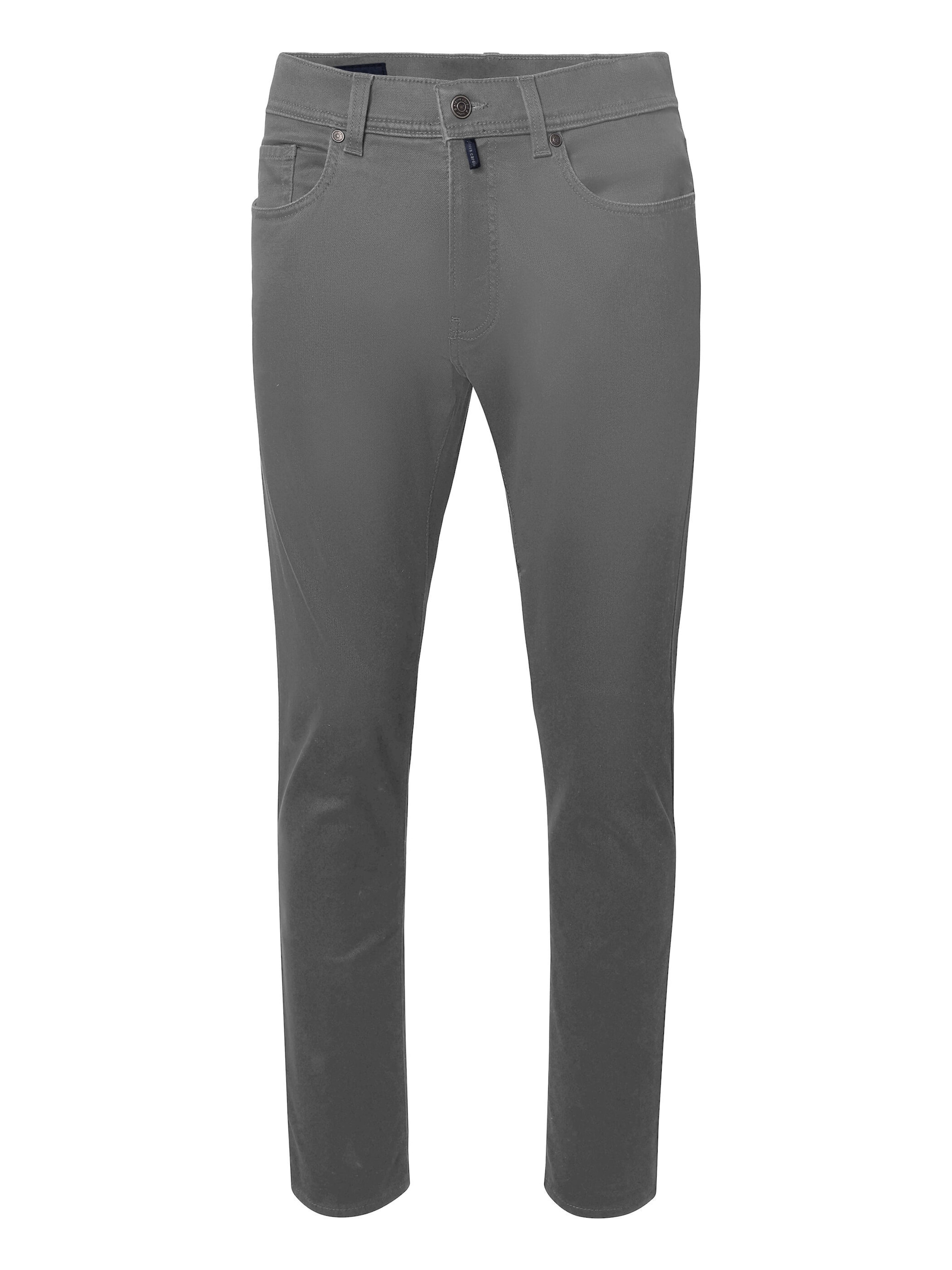 PIERRE CARDIN Regular Jeans 'Lyon' in Grey: front