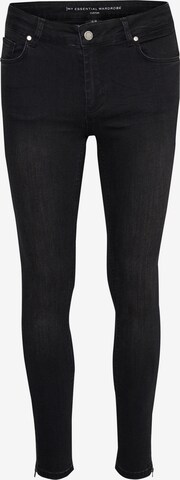 My Essential Wardrobe Skinny Jeans 'CELINA' in Schwarz: predná strana