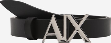 ARMANI EXCHANGE Belt in Black: front